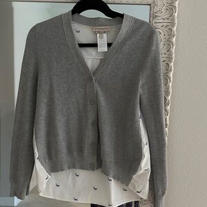 Paul & Joe Sister Gray Cardigan Size 1